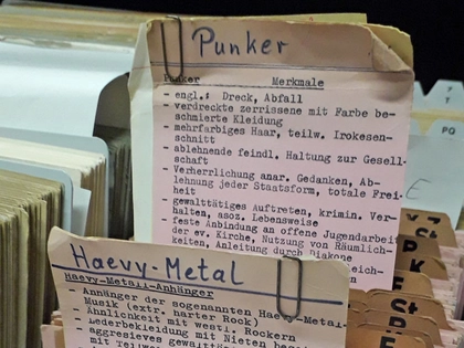 Punk-Band „Wutanfall“ steht im Zentrum der nächsten thematischen Führung im Stasi-Unterlagen-Archiv Leipzig