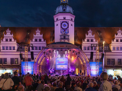 LEIPZIGER MARKT MUSIK: FAIRNET veranstaltet das Sommerfestival auch bis 2028