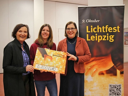 Lichtfest Leipzig 2024: Aktion „Kerzenpatenschaft“ erzielt 8.200 Euro