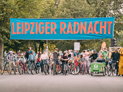 Auftakt zum Stadtradeln 2022 im Clara-Zetkin-Park
