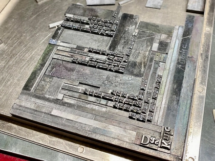 Neue Ausstellung im Museum für Druckkunst Leipzig: MeinMorgenstern - Von Hand geschöpft, gesetzt, gedruckt, gebunden.