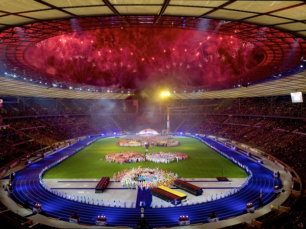 Die Stadiongala wird einer der Höhepunkte des Internationalen Deutschen Turnfestes Leipzig 2025, Foto: MinkusImages