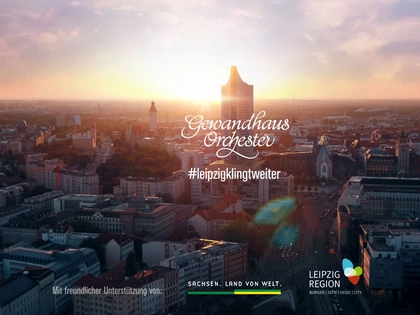 Neue Online-Konzertreihe des Gewandhausorchesters: #leipzigklingtweiter