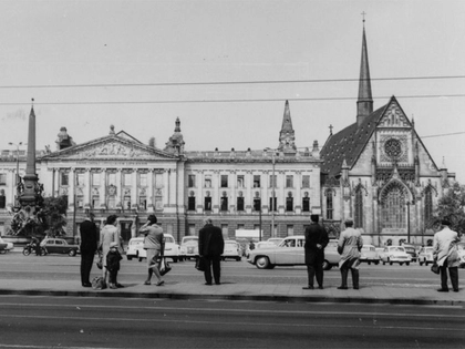 Gedenken an Sprengung der Leipziger Universitätskirche Gedenken an Sprengung der Leipziger Universitätskirche