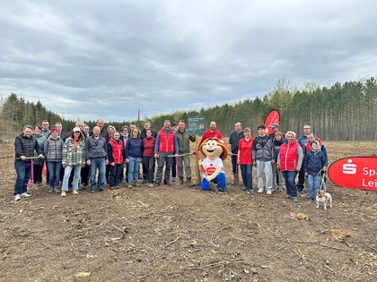 In Markkleeberg entsteht ein neuer Sparkassen-Wald In Markkleeberg entsteht ein neuer Sparkassen-Wald