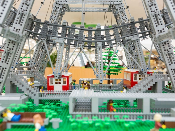 Die Welt der bunten Steine gibt es an den LEGO Tagen im P.C. zu bestaunen, Foto: Paunsdorf Center