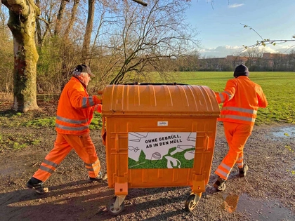Stadtreinigung Leipzig sorgt für einen für den sauberen Frühlingsstart