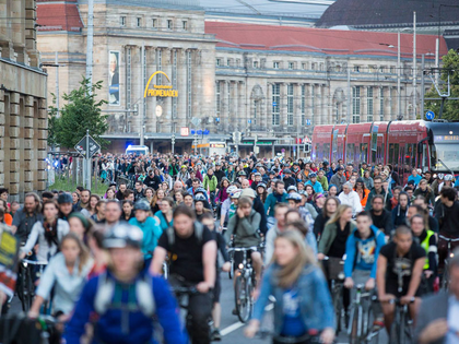 Leipziger Radnacht ist Auftakt des Stadtradelns 2015
