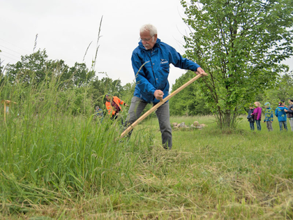 NABU Leipzig lädt ein zur Wiesenmahd mit Sensenkurs