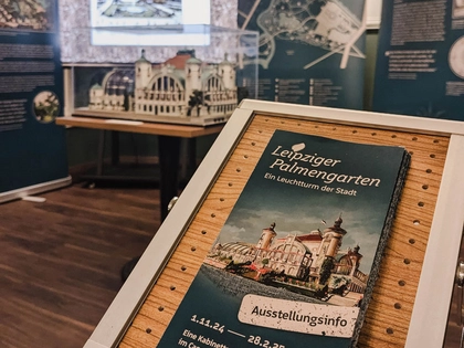 Ausstellung im Capa-Haus: 125 Jahre Leipziger Palmengarten. Ein Leuchtturm der Stadt