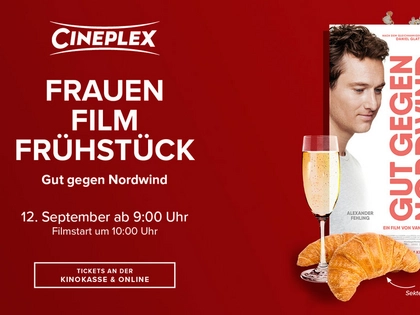 3F Frauen-Film-Frühstück: Filmvergnügen mit Kaffee-Flat im Cineplex Leipzig