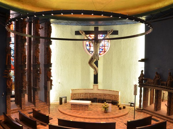Art déco Kirche St. Bonifatius in Leipzig-Connewitz, Foto: Stephan Radig