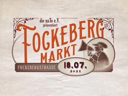 Kunterbuntes Marktgetümmel am Fuße des Leipziger Fockebergs