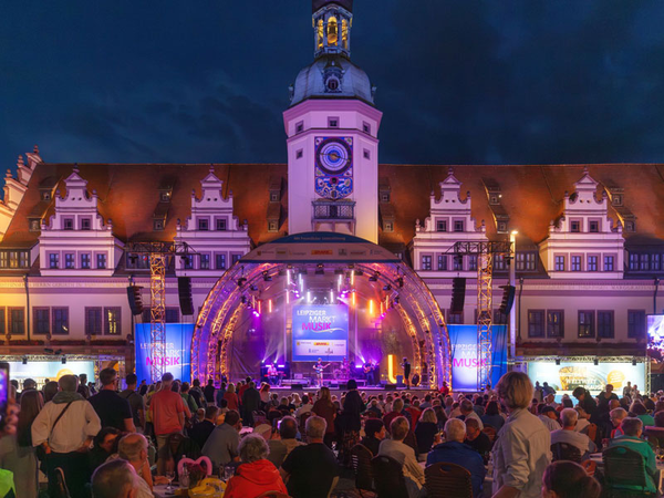 Leipziger Markt Musik, Foto: FAIRNET GmbH