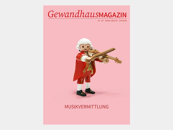 30 Jahre Gewandhaus-Magazin: Ausgabe Nr. 117, Cover: Verlag Klaus-Jürgen Kamprad