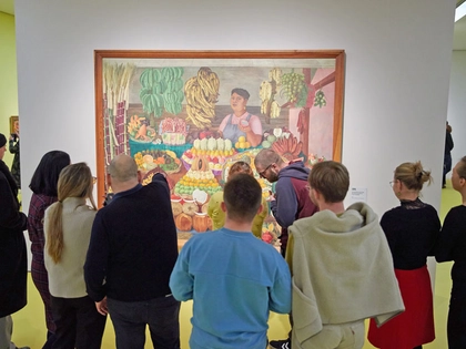 MdbK Leipzig begrüßt den 40.000 Besuchenden in der Ausstellung: Olga Costa. Dialoge mit der mexikanischen Moderne MdbK Leipzig begrüßt den 40.000 Besuchenden in der Ausstellung: Olga Costa. Dialoge mit der mexikanischen Moderne