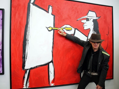 Udo Lindenberg zeigt seine Werke im Museum der bildenden Künste Leipzig
