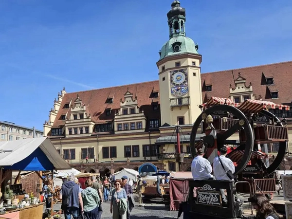 Ostermarkt mit Historischer Ostermesse, Foto: Stadt Leipzig
