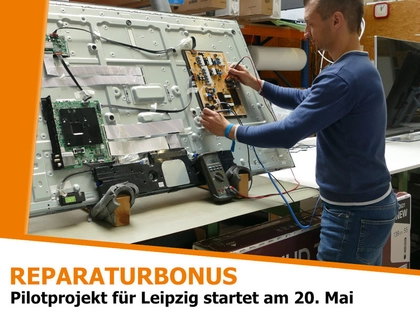 Projektstart Leipziger Reparaturbonus