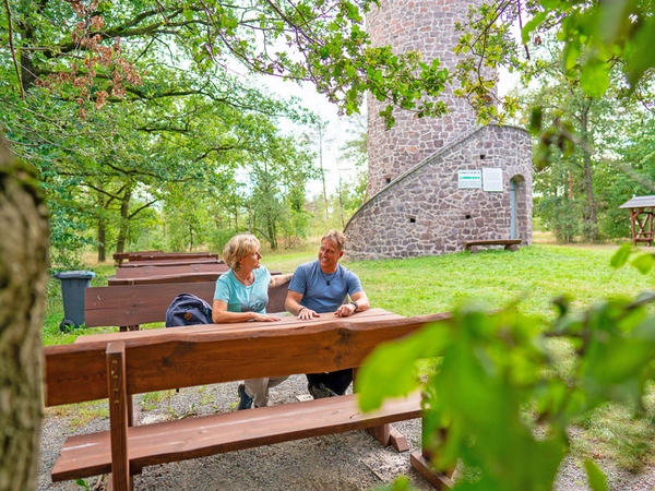 Wandern von Schildau zum Schildbergturm, Foto: Tom Williger