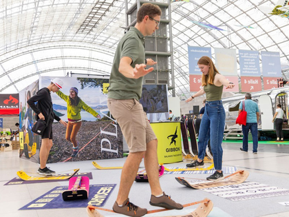 Balanceakt zwischen Sport und Spiel auf der Hobbymesse Leipzig