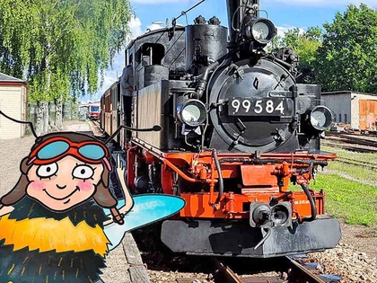 Neue Erlebnis-App: Mit Poppy Pollenpelz die Leipzig Region erkunden und den geheimnisvollen Goldschatz suchen