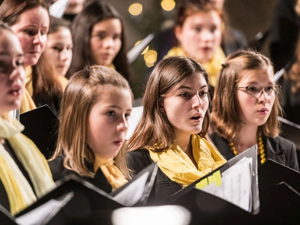 Chorgruppe der Schola Cantorum Leipzig, Foto: Eric Kemnitz Chorgruppe der Schola Cantorum Leipzig, Foto: Eric Kemnitz