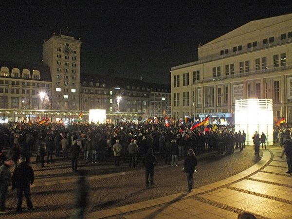 LEGIDA Demonstration in Leipzig