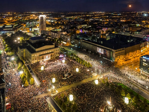 Lichtfest, Foto: Punctum / Franke