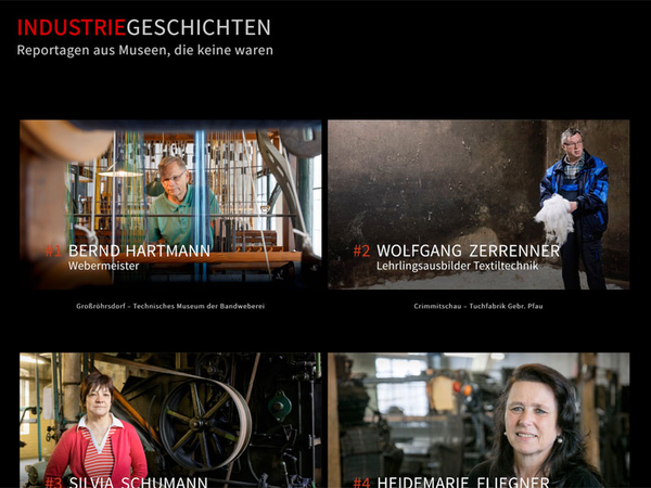 Internetseite: industriegeschichten.de