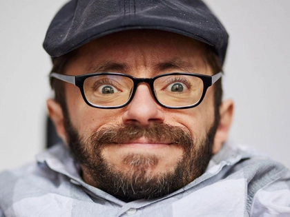 Raúl Krauthausen liest in der Leipziger Stadtbibliothek