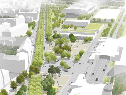 Stadt Leipzig legt überarbeiteten Plan für Stadionumfeld vor