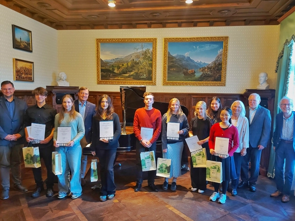 Preisträgerkonzert zum diesjährigen 3. Internationalen Klavierwettbewerb, Foto: Lions Club Leipzig Saxonia