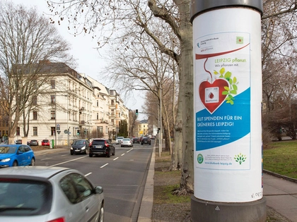 Verbundprojekt für ein grüneres Leipzig: UKL-Blutspender unterstützen „LEIPZIG pflanzt. Wir pflanzen mit!“