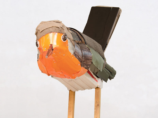 Matthias Garff, Rotkehlchen, 2019, Privatbesitz, Foto: Künstler