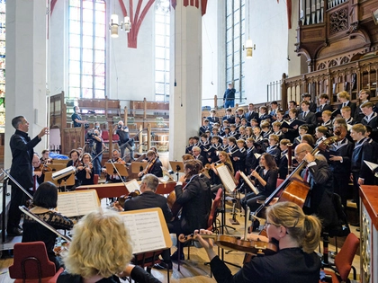 Andreas Reize ins Amt des Thomaskantors eingeführt