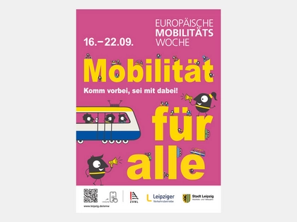 Programmheft zur Europäischen Mobilitätswoche in Leipzig erscheint