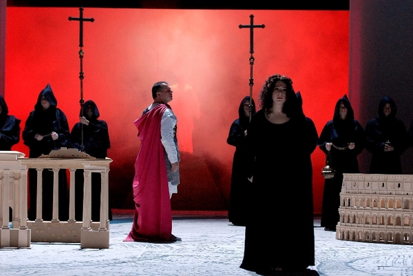 Impression aus der Oper "Rienzi" im Opernhaus Leipzig