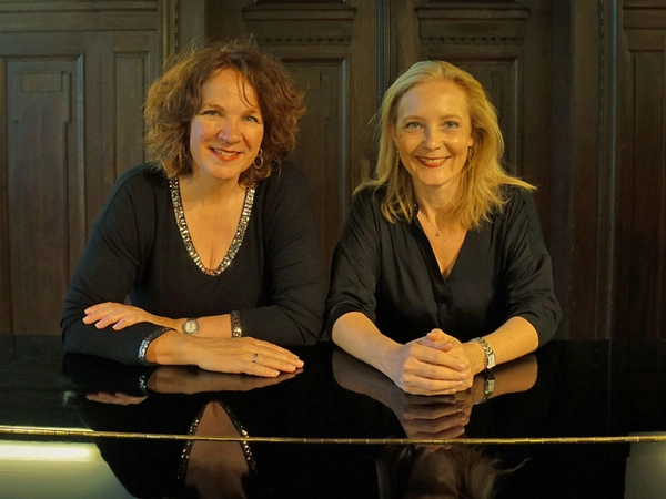 Prof. Eva Kirchner und Dozentin Julia Bartha, Foto: Knut Ratzlaff
