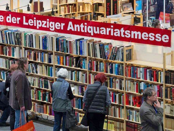 Literaturmeile der Leipziger Antiquariatsmesse, Foto: Leipziger Messe