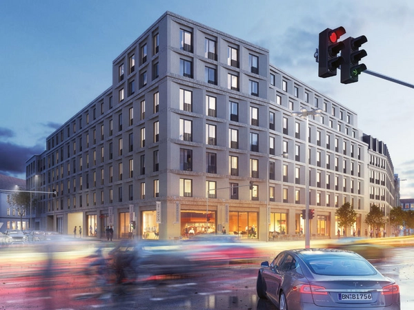 Visualisierung: Krystallpalast-Areal in der Brandenburger Straße, Copyright: QUARTERBACK Immobilien AG