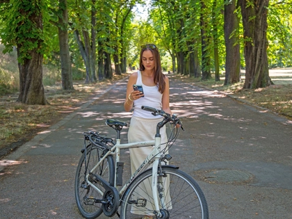 Mit dem Rad durch Leipzig bis ins Neuseenland