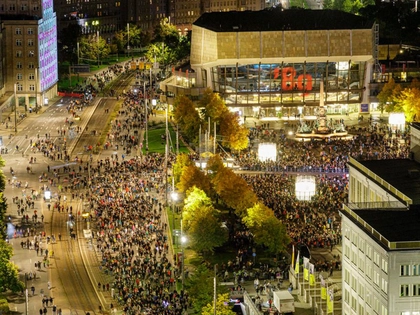 Leipzig erinnert an den 35. Jahrestag der Friedlichen Revolution