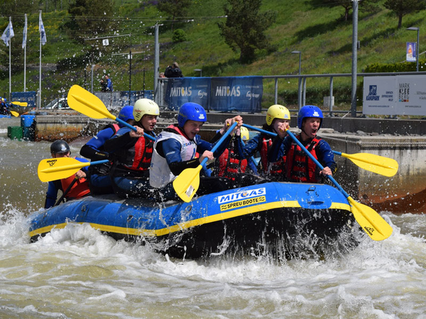 MITGAS Schüler-Rafting 2019, Foto: Kanupark Markkleeberg