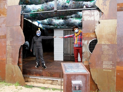 „Tiefsee“-Kubus vor dem Naturkundemuseum Leipzig öffnet seine Tore