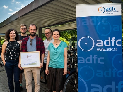 UFZ als "Fahrradfreundlicher Arbeitgeber" ausgezeichnet