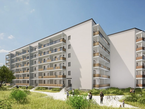 Modernisierungsprojekt: Uranusstraße, Visualisierung: WG Lipsia eG