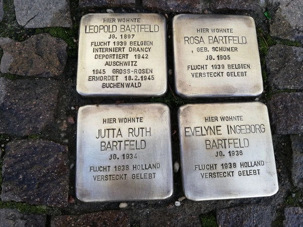 Stolpersteine in Leipzig, Foto: Dietmar Schulze