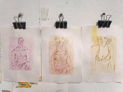 Gruppenausstellung "Berührungen" in der Galerie MoonART Leipzig