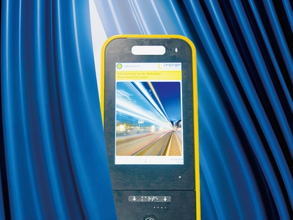 Leipziger Verkehrsbetriebe testen neue Automaten in Fahrzeugen